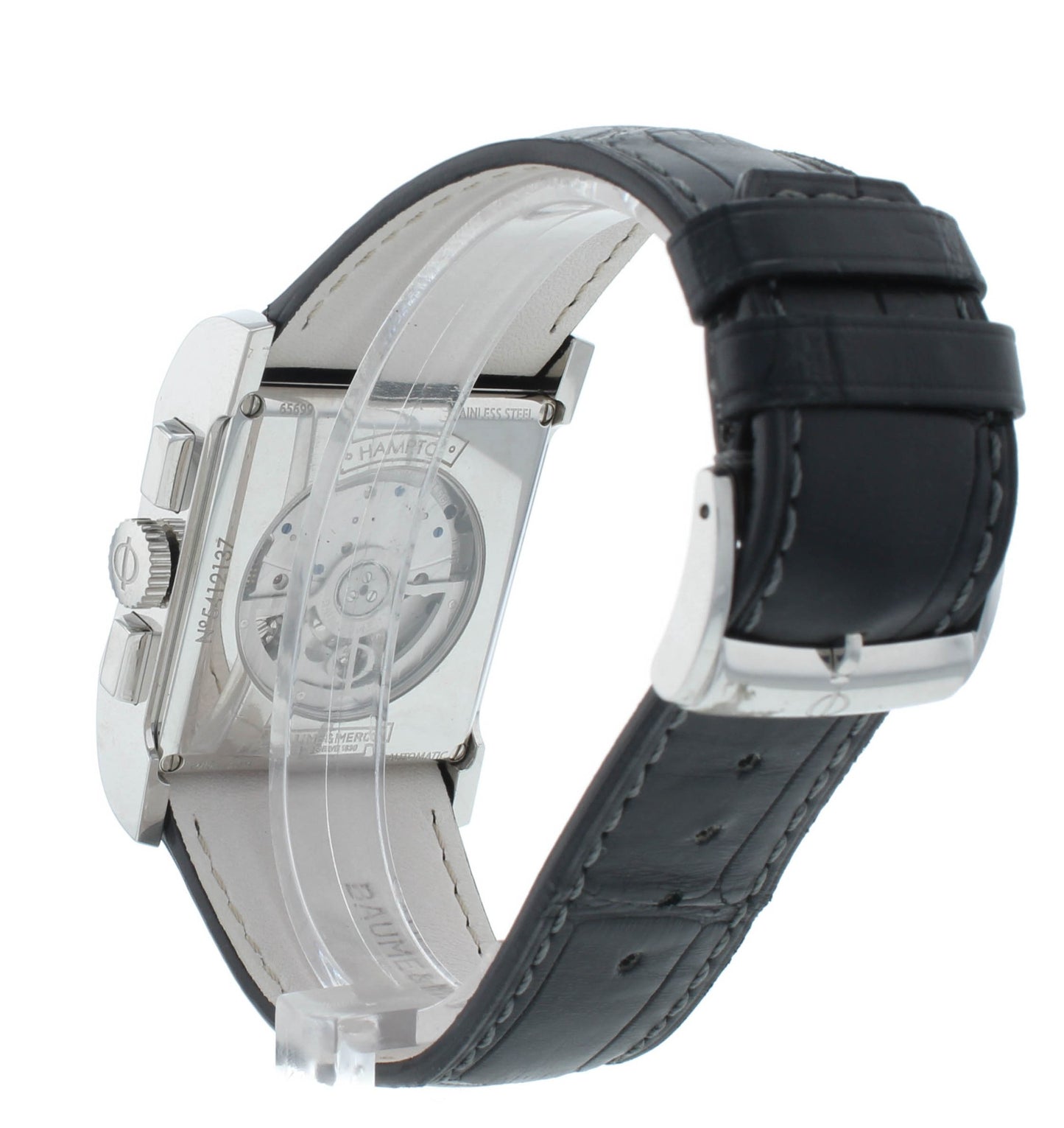 Pre-Owned Baume & Merceir Hampton XL 34mm Chrono Automatic Men's Watch M0A100320
