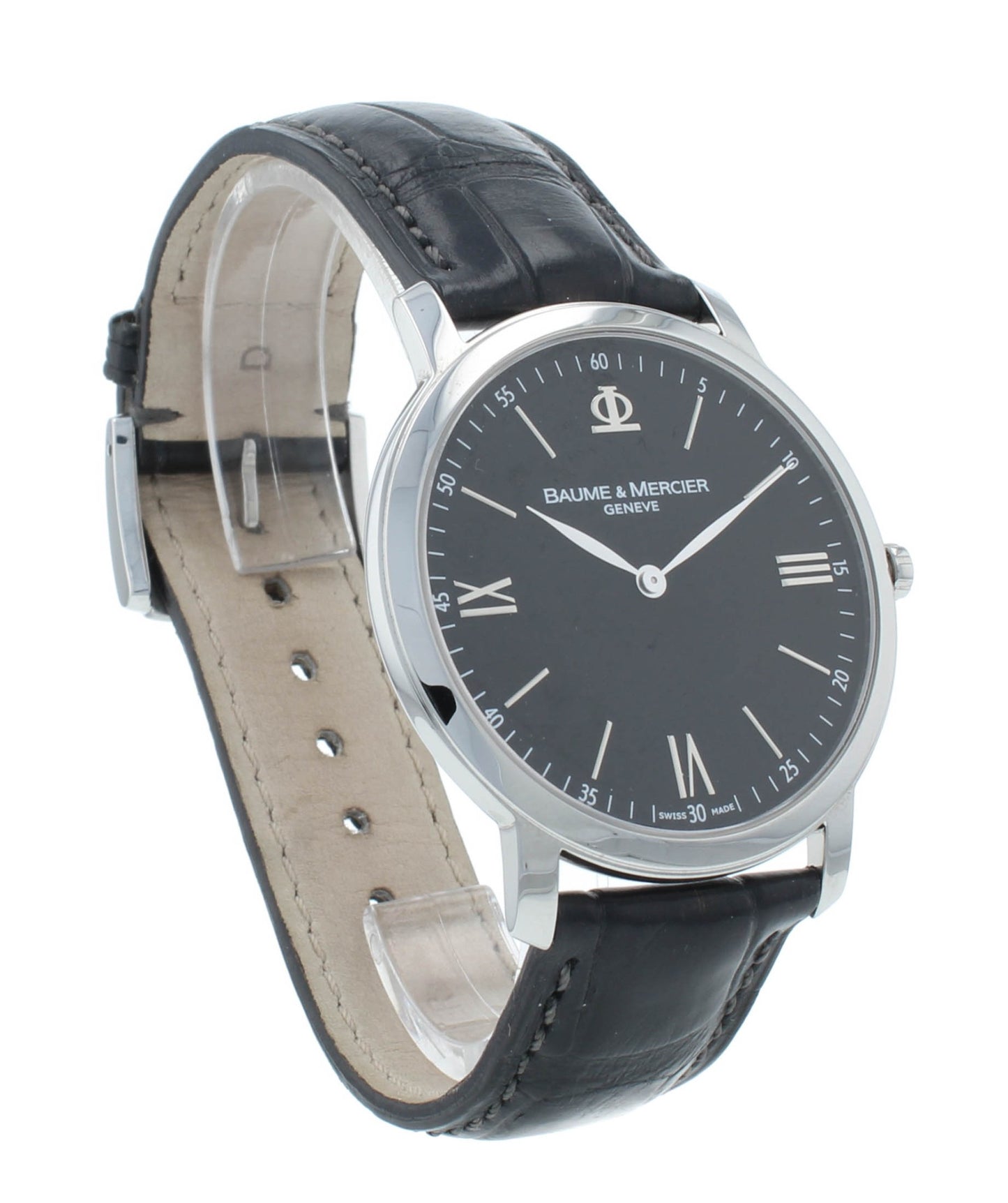 Baume & Mercier Classima Executives 39mm Quartz Black Dial Men's Watch M0A08850