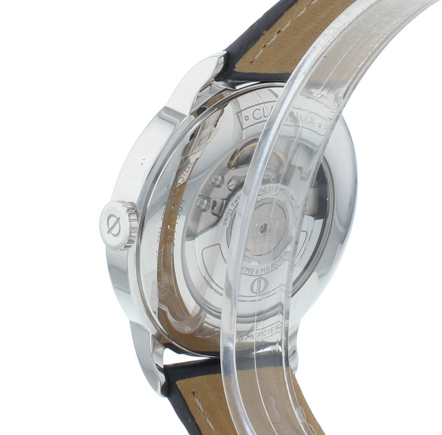 Baume & Mercier Classima 40mm Dual Time Silver Dial Auto Men's Watch M0A10272