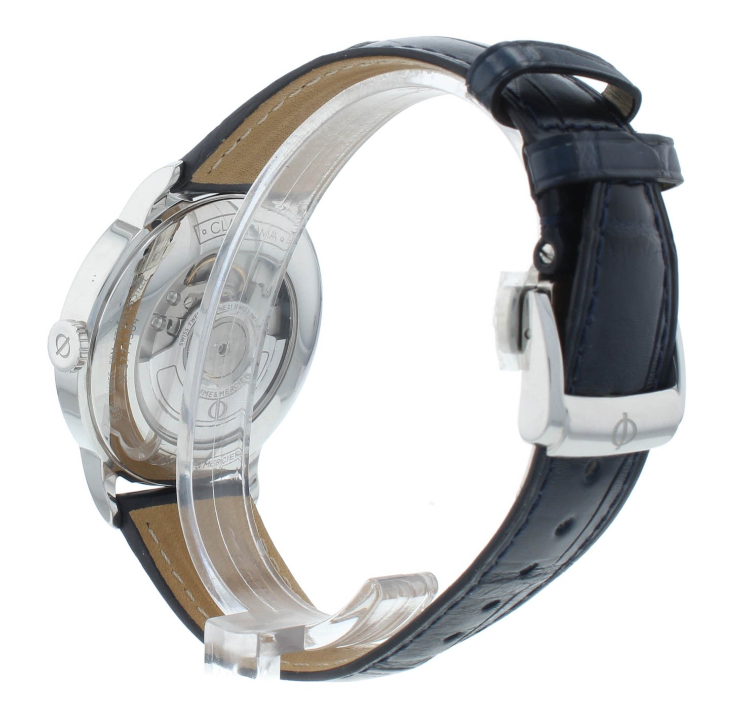 Baume & Mercier Classima 40mm Dual Time Silver Dial Auto Men's Watch M0A10272