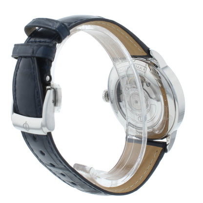 Baume & Mercier Classima 40mm Dual Time Silver Dial Auto Men's Watch M0A10272
