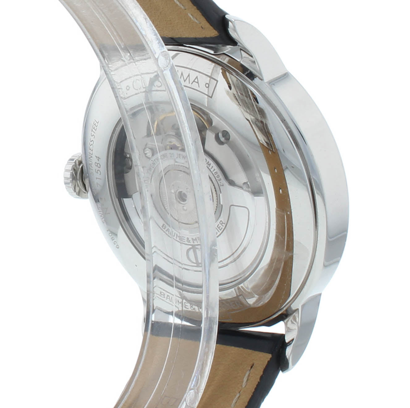 Baume & Mercier Classima 40mm Dual Time Silver Dial Auto Men's Watch M0A10272