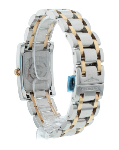 Longines DolceVita 23mm Quartz Steel & 18k Rose Gold Ladies Watch L5.502.5.71.7