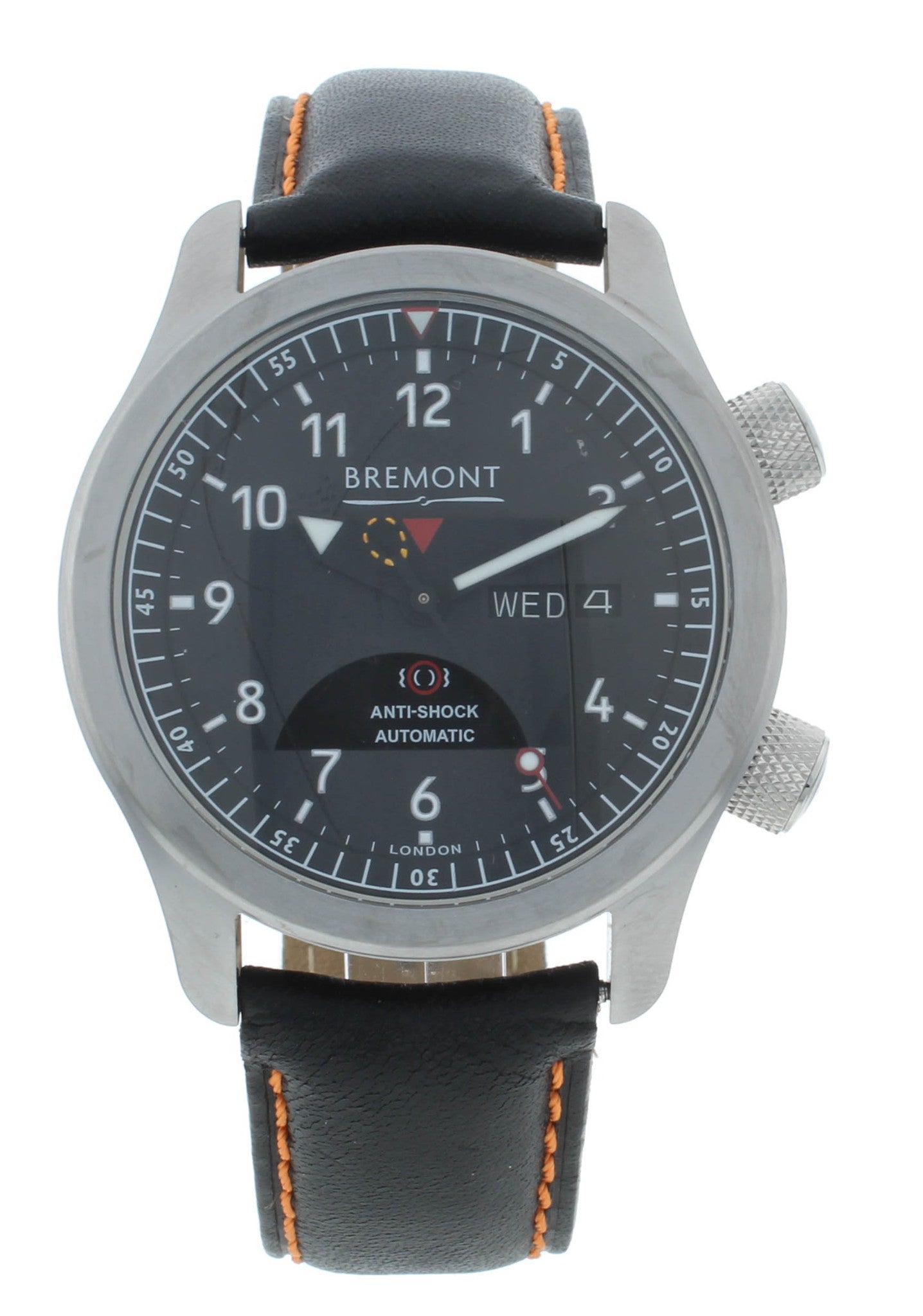 Bremont Martin Baker Automatic Black Dial 43mm Men's Watch MBII-BK-AN-S