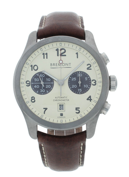 Bremont ALT1-C 43mm Chronograph Cream Dial Automatic Men's Watch ALT1-C-CR-R-S
