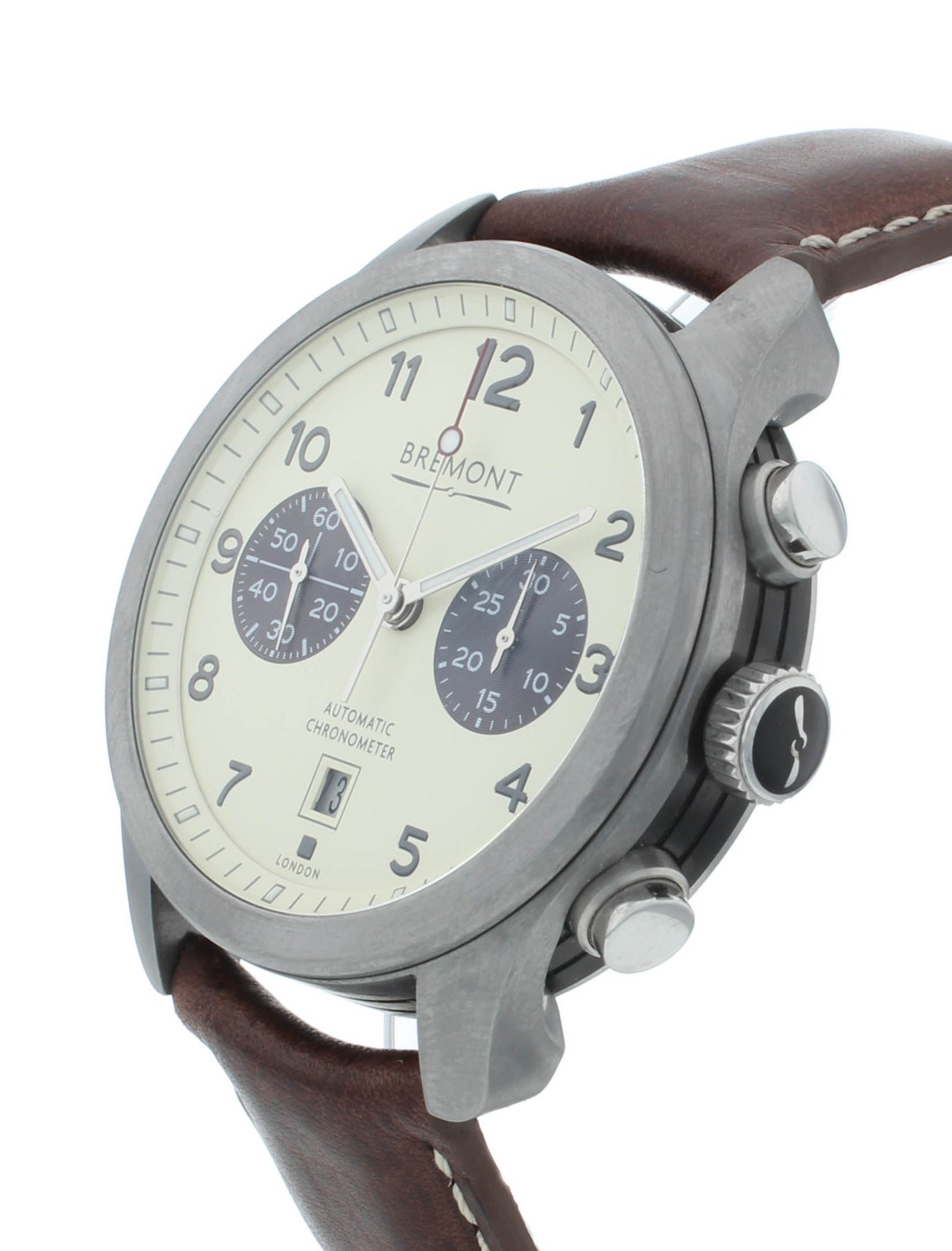 Bremont ALT1-C 43mm Chronograph Cream Dial Automatic Men's Watch ALT1-C-CR-R-S