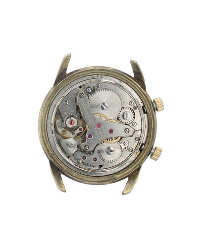 Girard-Perregaux Mechanical 34mm Head Only Gold Filled Vintage Alarm Watch