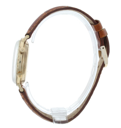 Jaeger-LeCoultre Memodate Alarm 34mm 10k Gold Filled Manual Vintage Men's Watch