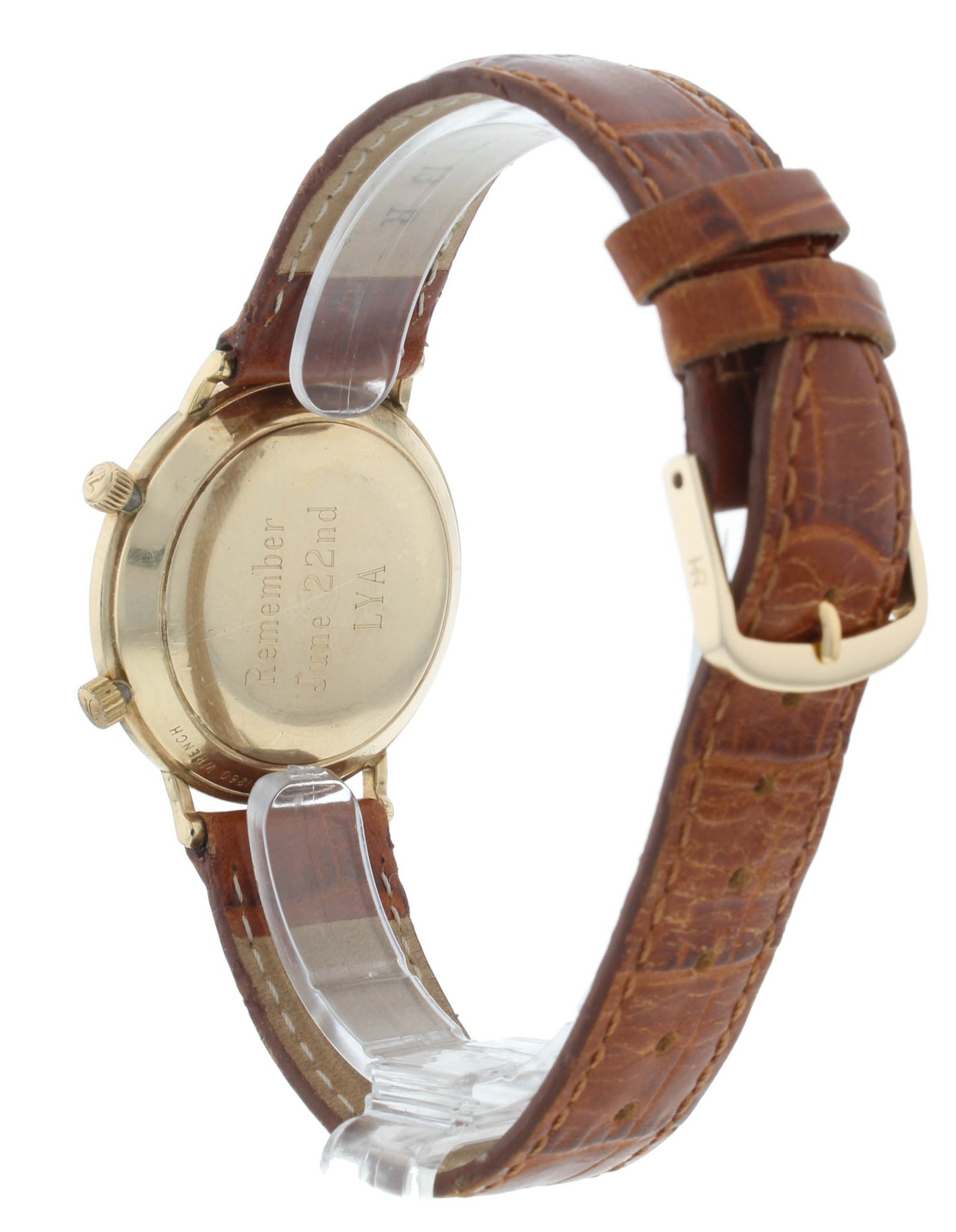 Jaeger-LeCoultre Memodate Alarm 34mm 10k Gold Filled Manual Vintage Men's Watch