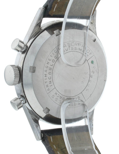 Baume & Mercier Chronograph 35mm Manual Valjoux 22 Movement Men's Vintage Watch