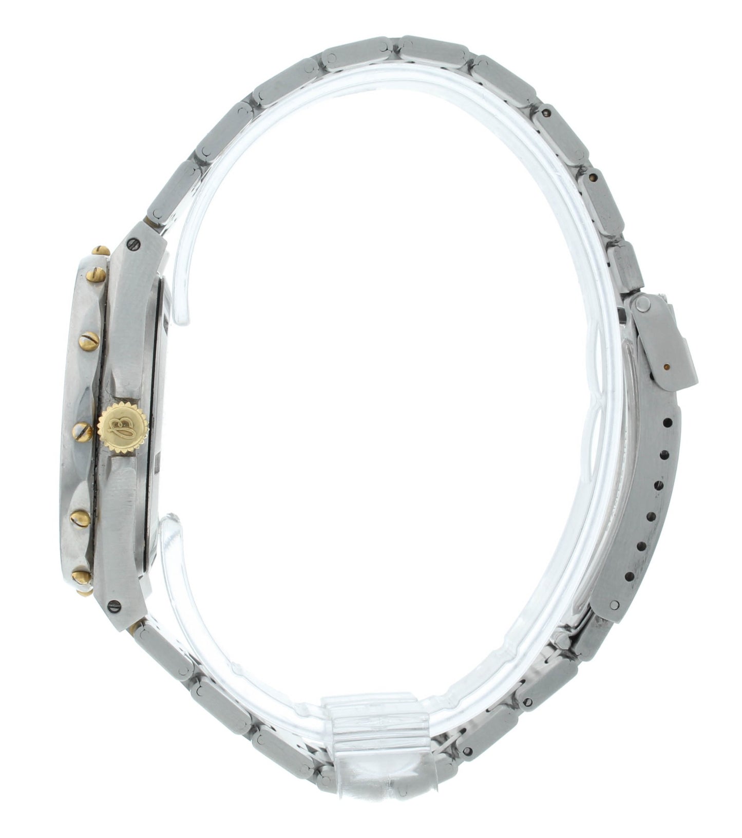 Breitling Eric Tabarly Quartz 35mm Two-Tone Steel Beige Dial Vintage Men's Watch