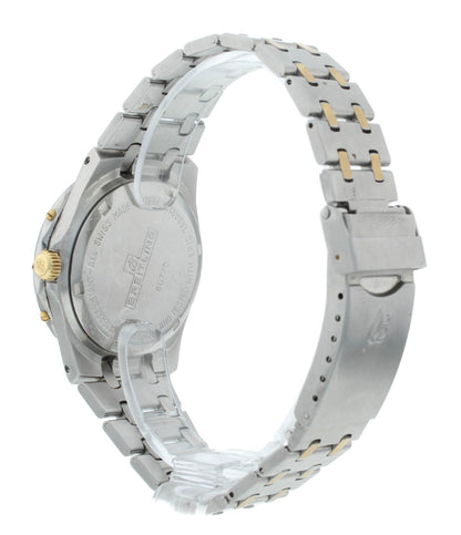 Breitling Eric Tabarly Quartz 35mm Two-Tone Steel Beige Dial Vintage Men's Watch