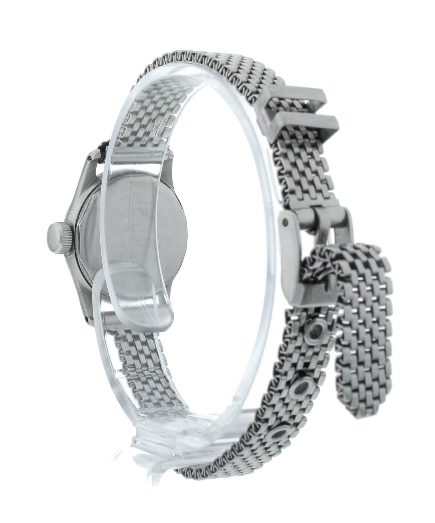 Girard-Perregaux Circa 1940 22mm Silver Dial Steel Vintage Ladies Watch