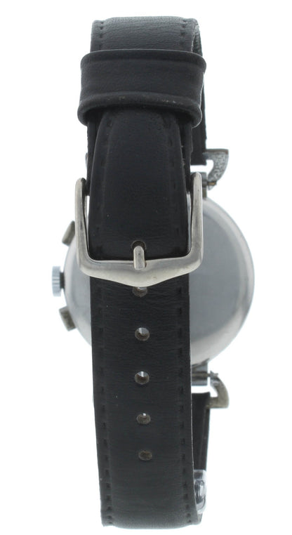 Eska Chronograph Telemeter 33mm Manual White Dial Vintage Men's Watch