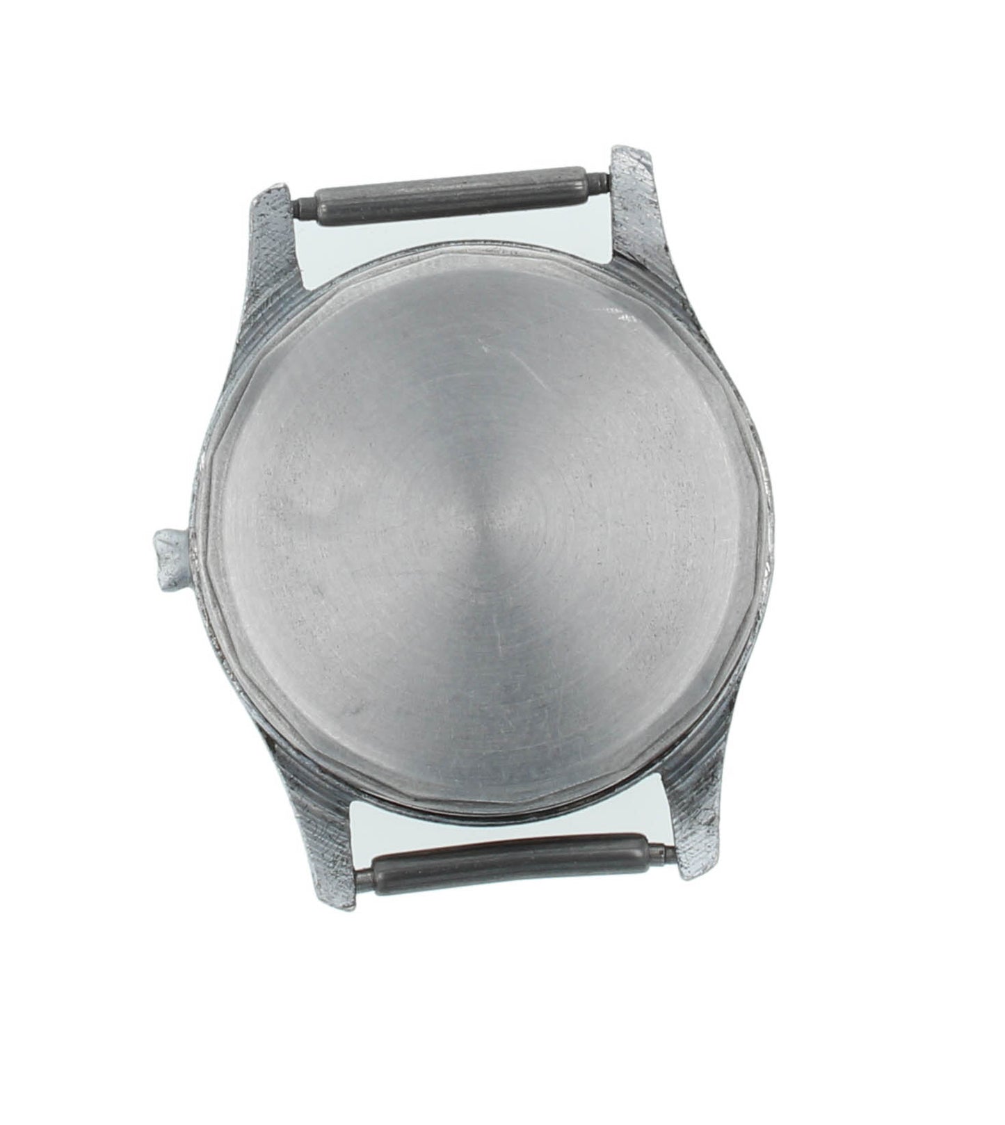 Regenal Swiss 29mm Silver Dial Vintage Field Watch Head Only Missing Crown