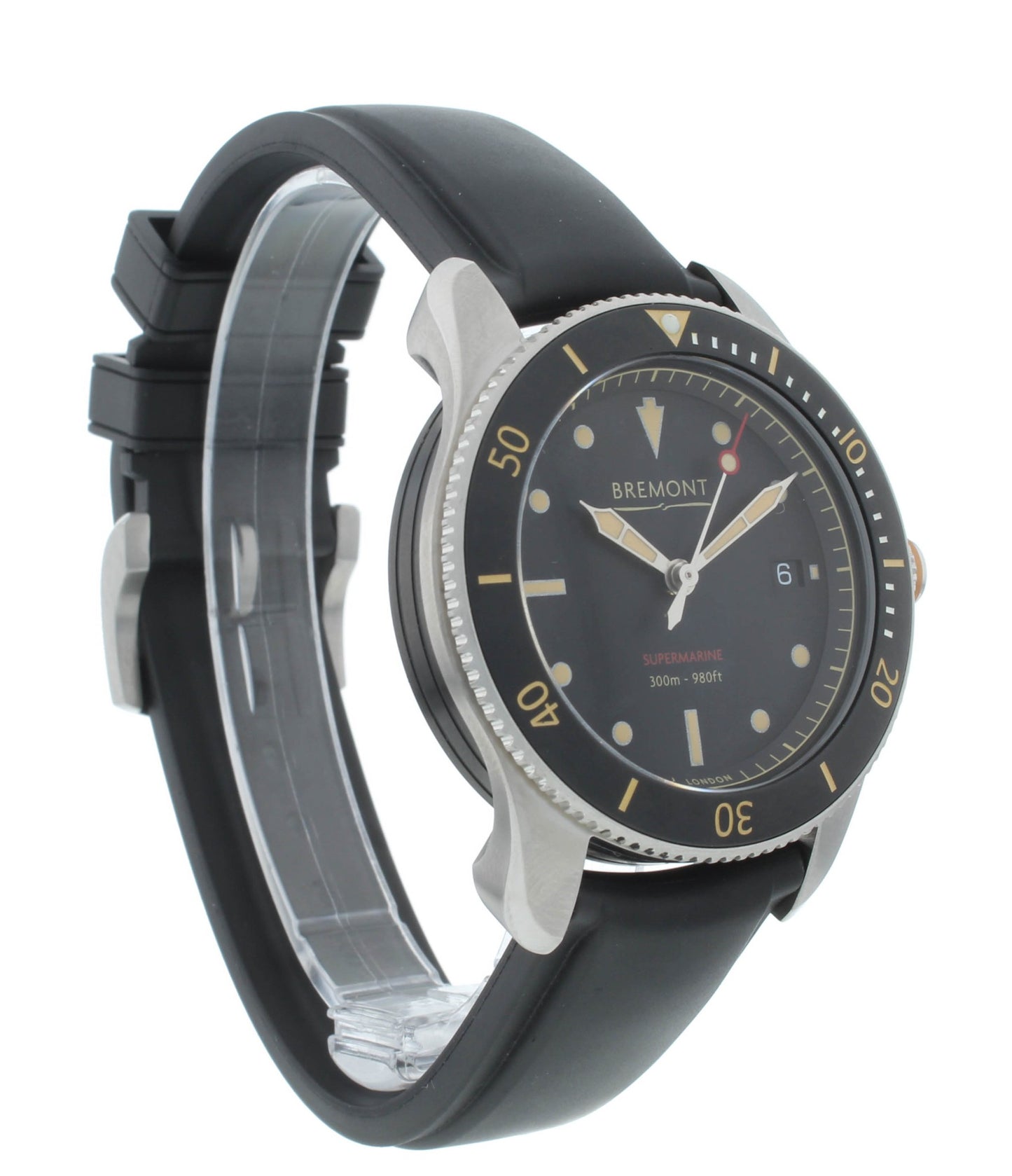 Bremont Supermarine S301 Black Dial 40mm Automatic Men’s Watch S301-BK-H