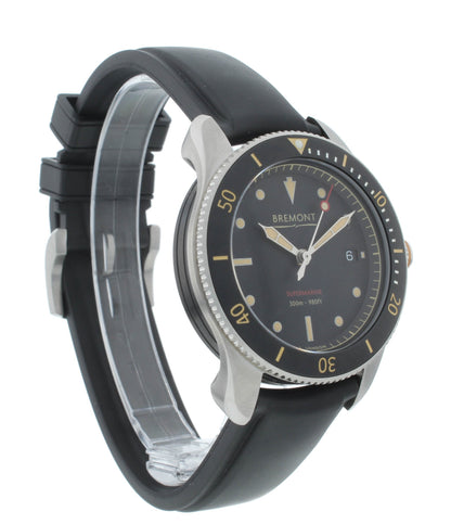 Bremont Supermarine S301 Black Dial 40mm Automatic Men’s Watch S301-BK-H