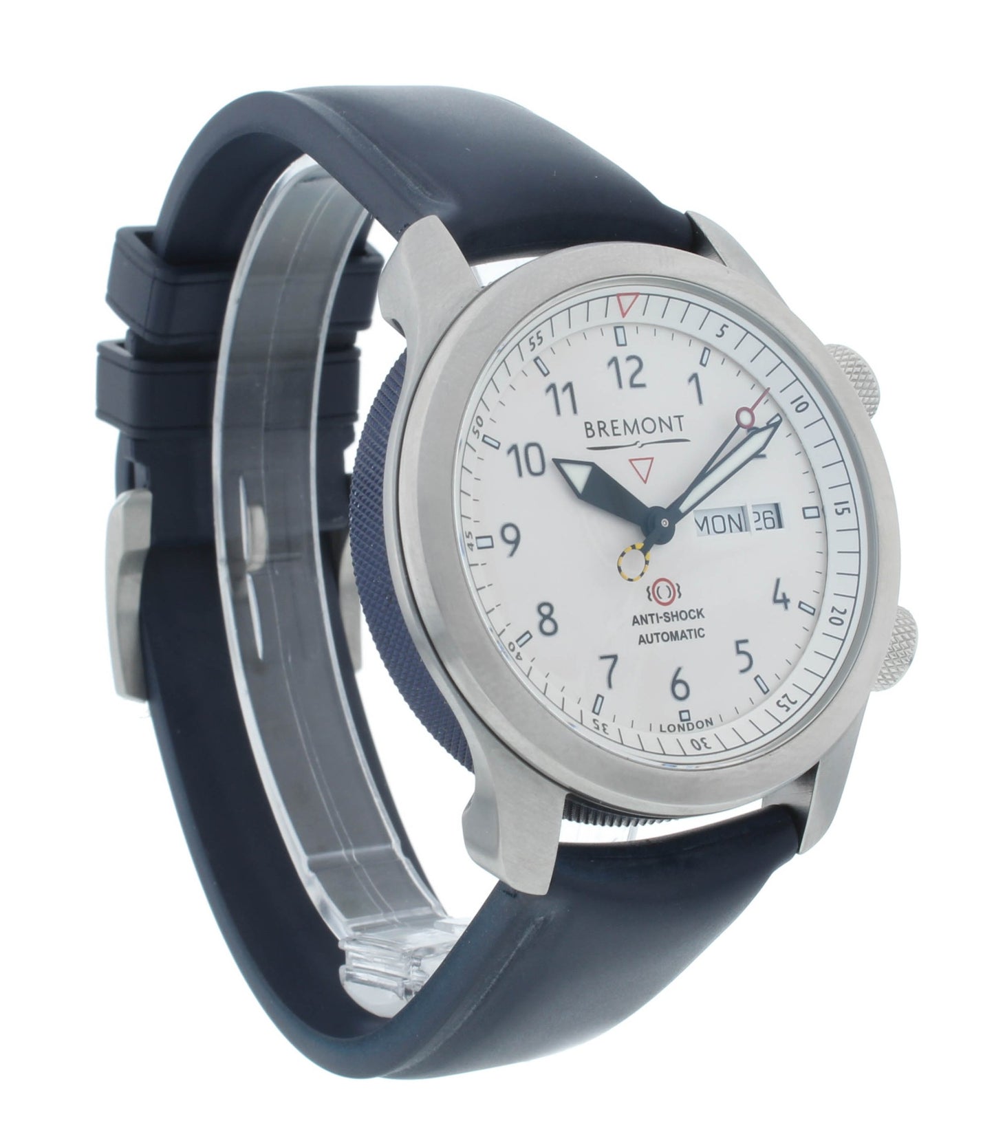 Bremont Martin Baker II White Dial Blue Barrel 43mm Men’s Watch MBII-WH-BL-S