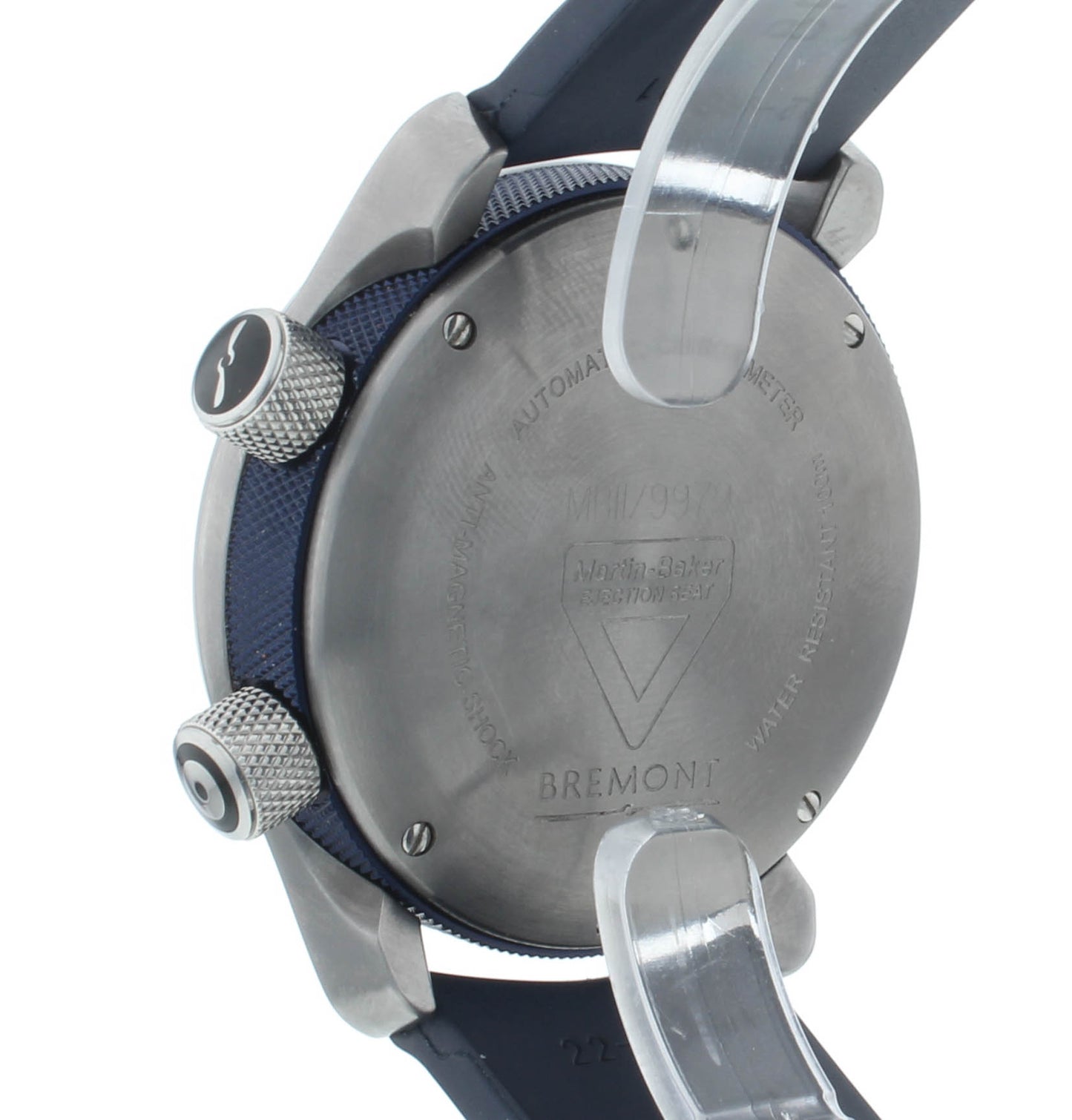 Bremont Martin Baker II White Dial Blue Barrel 43mm Men’s Watch MBII-WH-BL-S