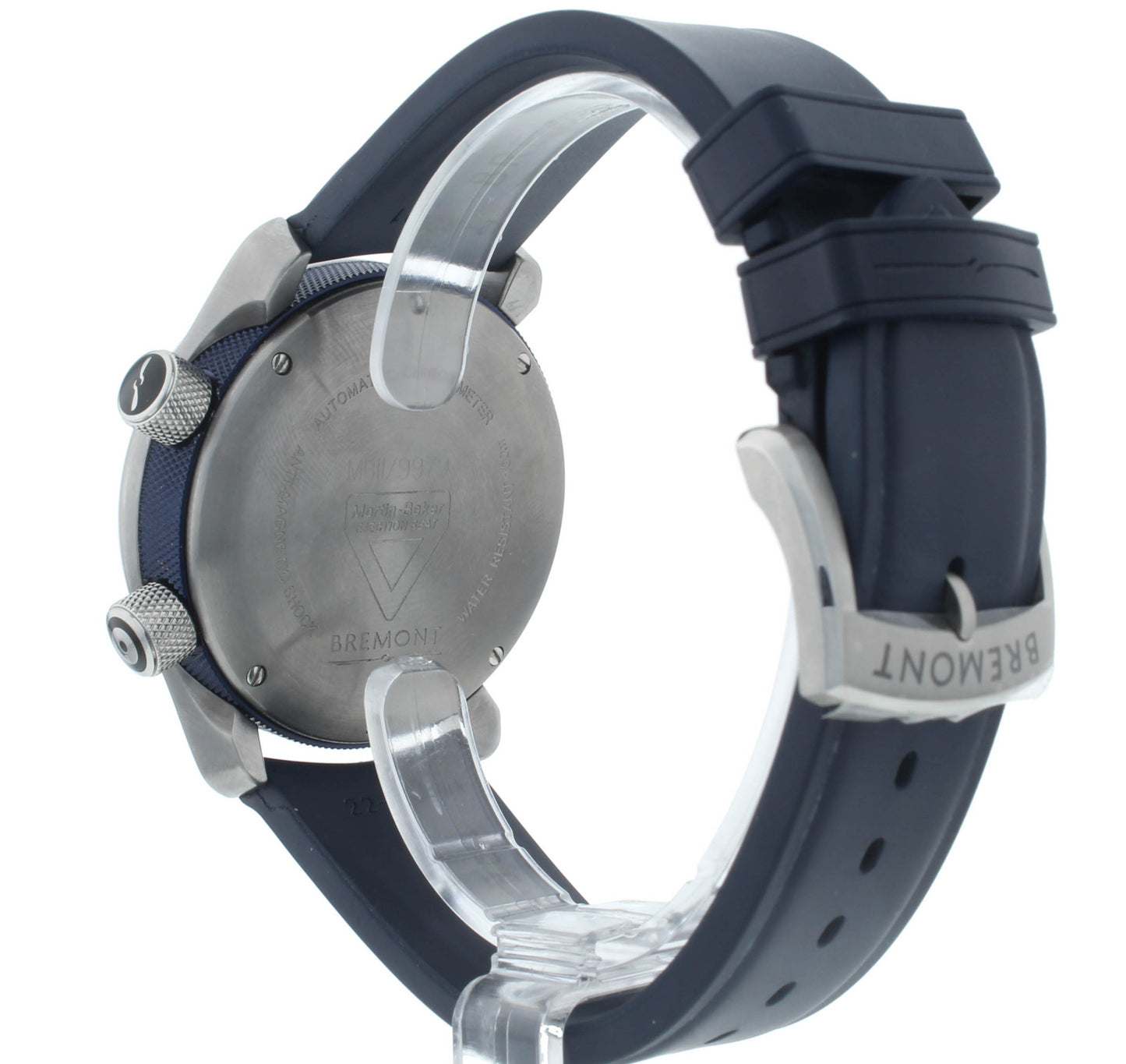 Bremont Martin Baker II White Dial Blue Barrel 43mm Men’s Watch MBII-WH-BL-S