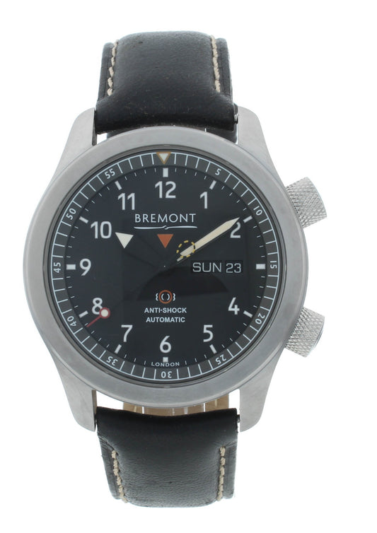 Bremont Martin Baker II Black Dial Green Barrel 43mm Men’s Watch MBII-BK-GN-S