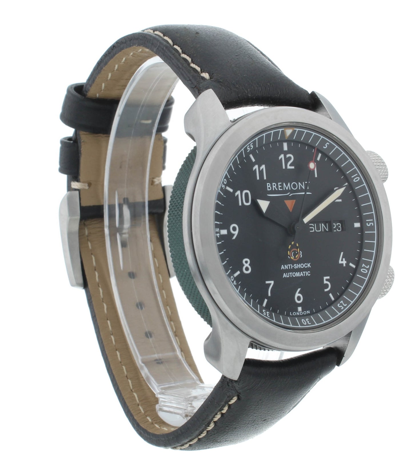 Bremont Martin Baker II Black Dial Green Barrel 43mm Men’s Watch MBII-BK-GN-S