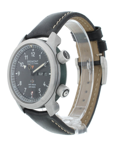 Bremont Martin Baker II Black Dial Green Barrel 43mm Men’s Watch MBII-BK-GN-S