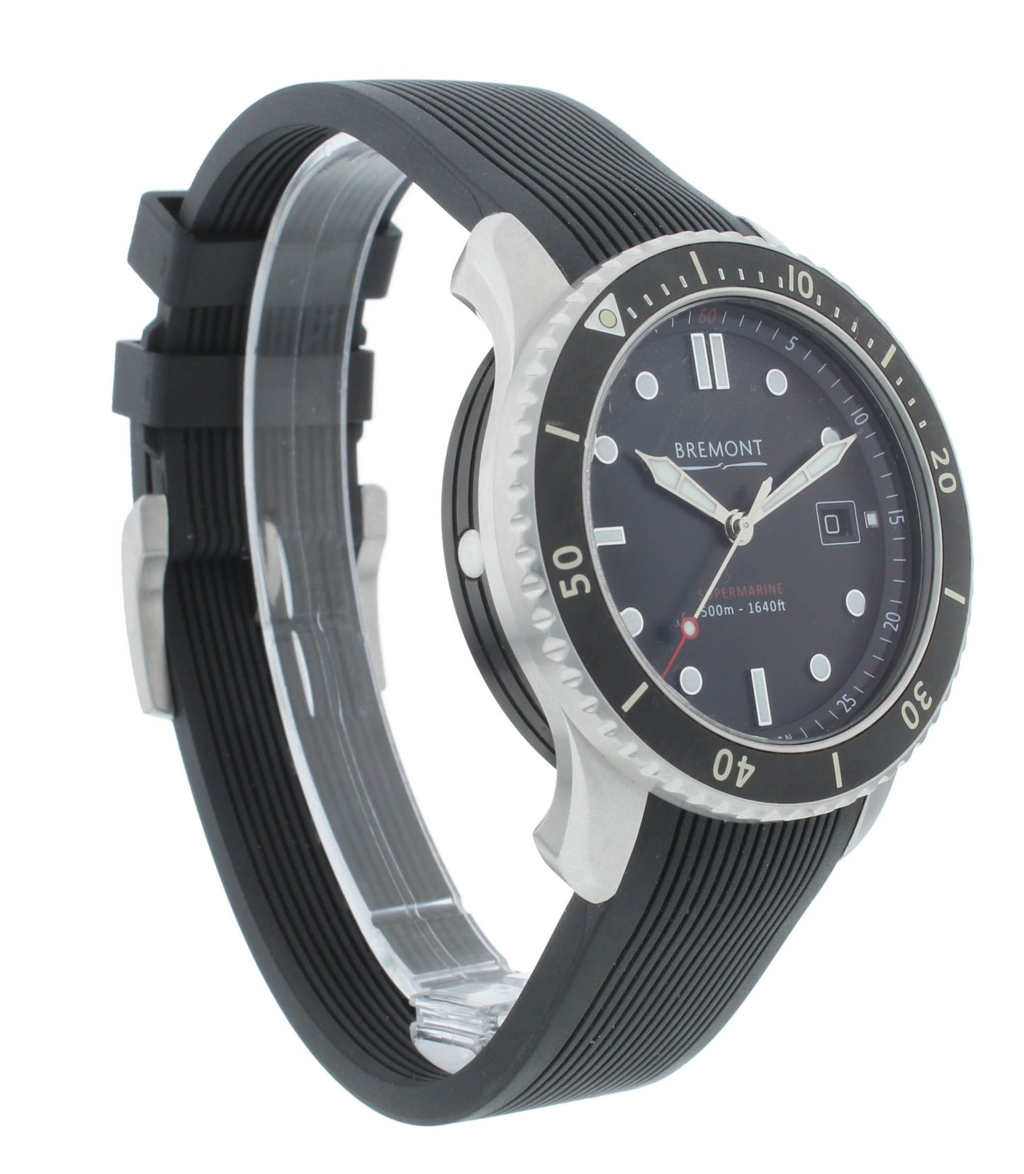 Bremont Supermarine S500 Stainless Steel 42mm Auto Men’s Watch S500-BK-2018-R-S