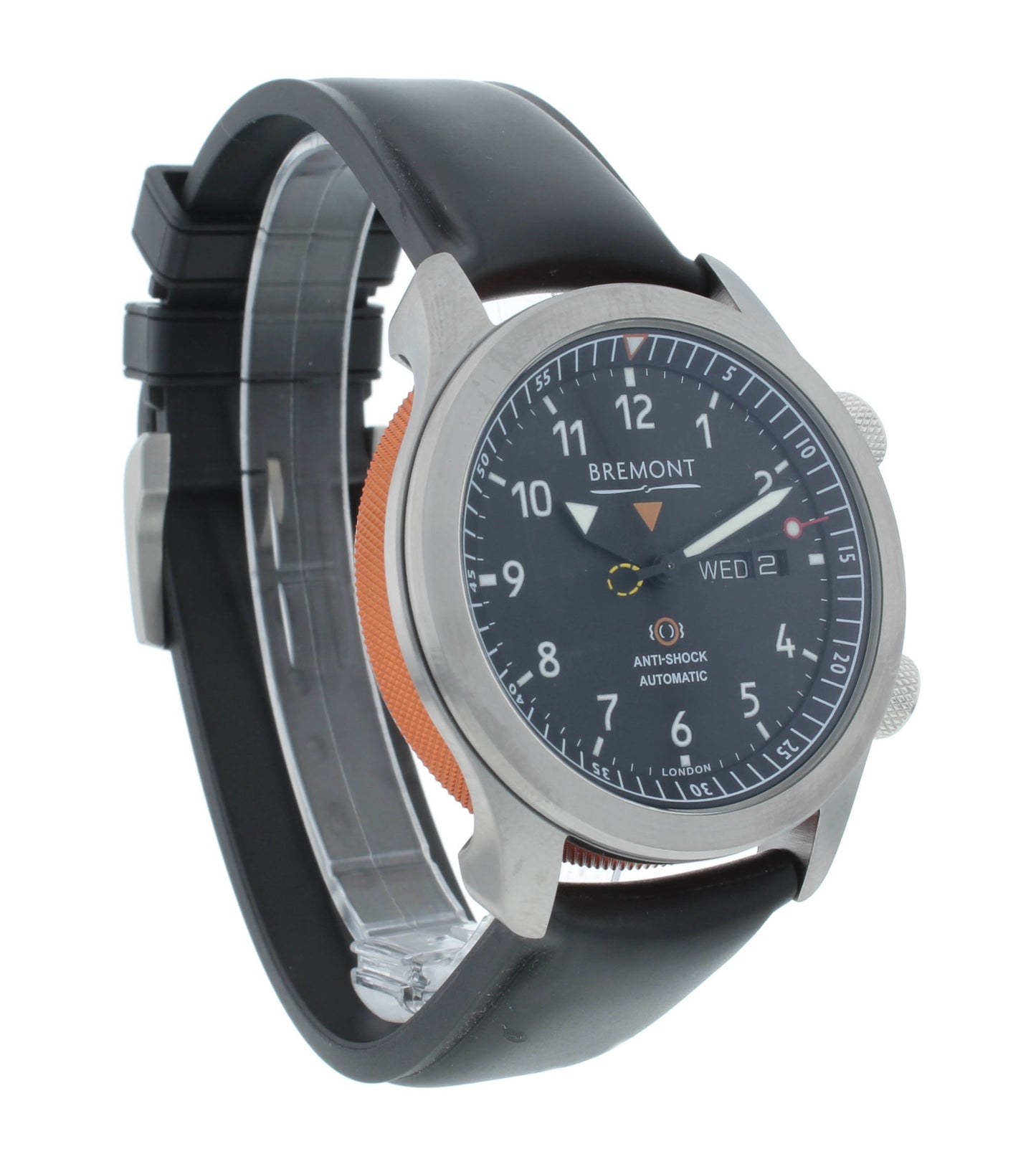 Bremont Martin Baker II Black Dial Orange Barrel 43mm Men’s Watch MB-BK-OR-S
