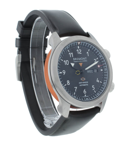 Bremont Martin Baker II Black Dial Orange Barrel 43mm Men’s Watch MB-BK-OR-S