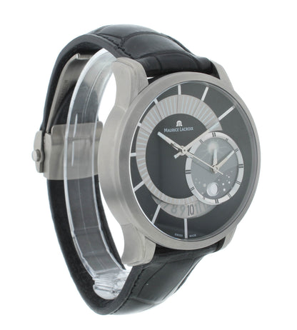Maurice Lacroix Pontos Décentrée Titanium GMT 45mm Auto Men's Watch PT6108/2