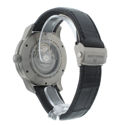 Maurice Lacroix Pontos Décentrée Titanium GMT 45mm Auto Men's Watch PT6108/2