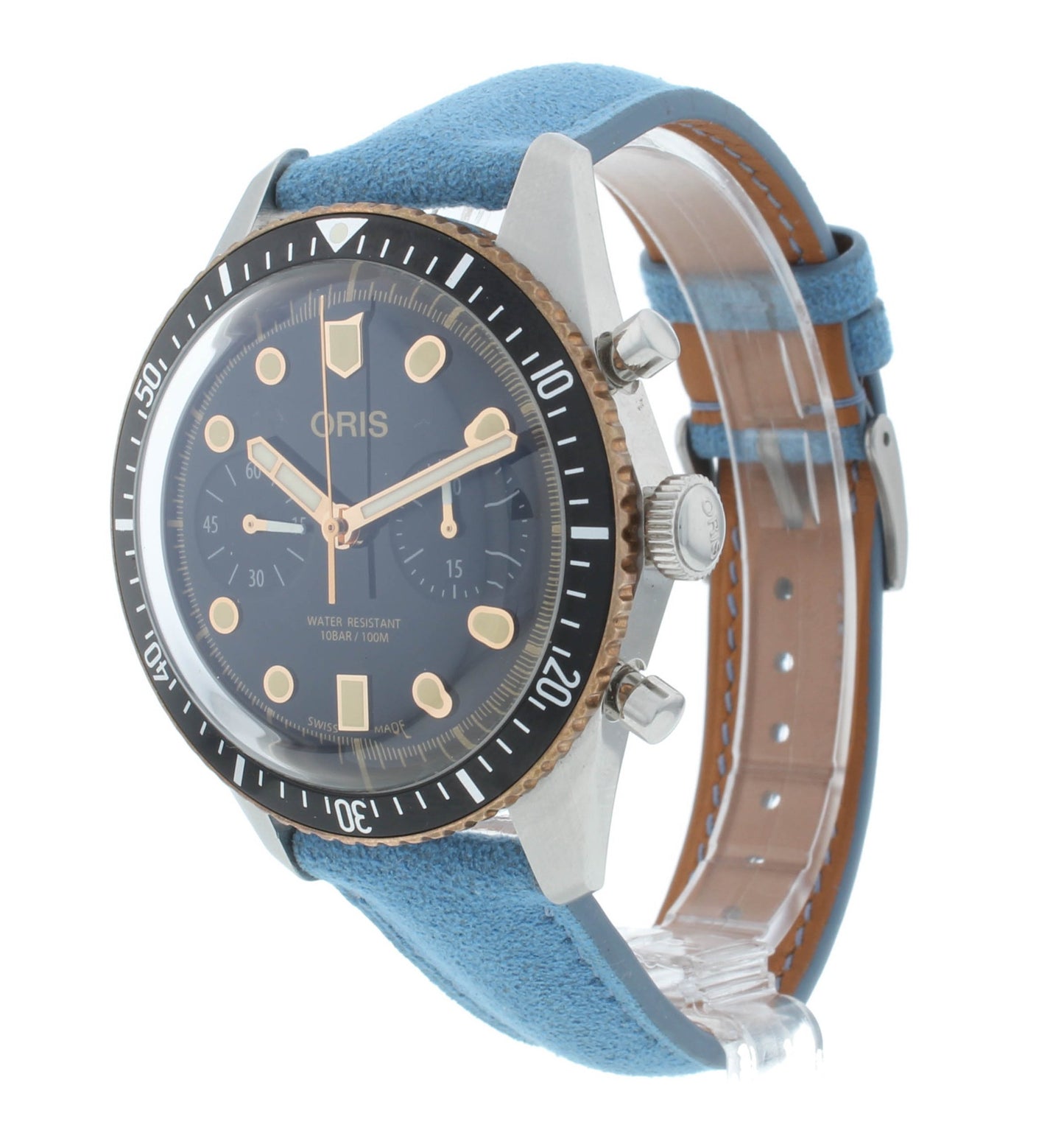 Oris Divers Sixty Five Chronograph 43mm Automatic Men's Watch 0177177444354-0752