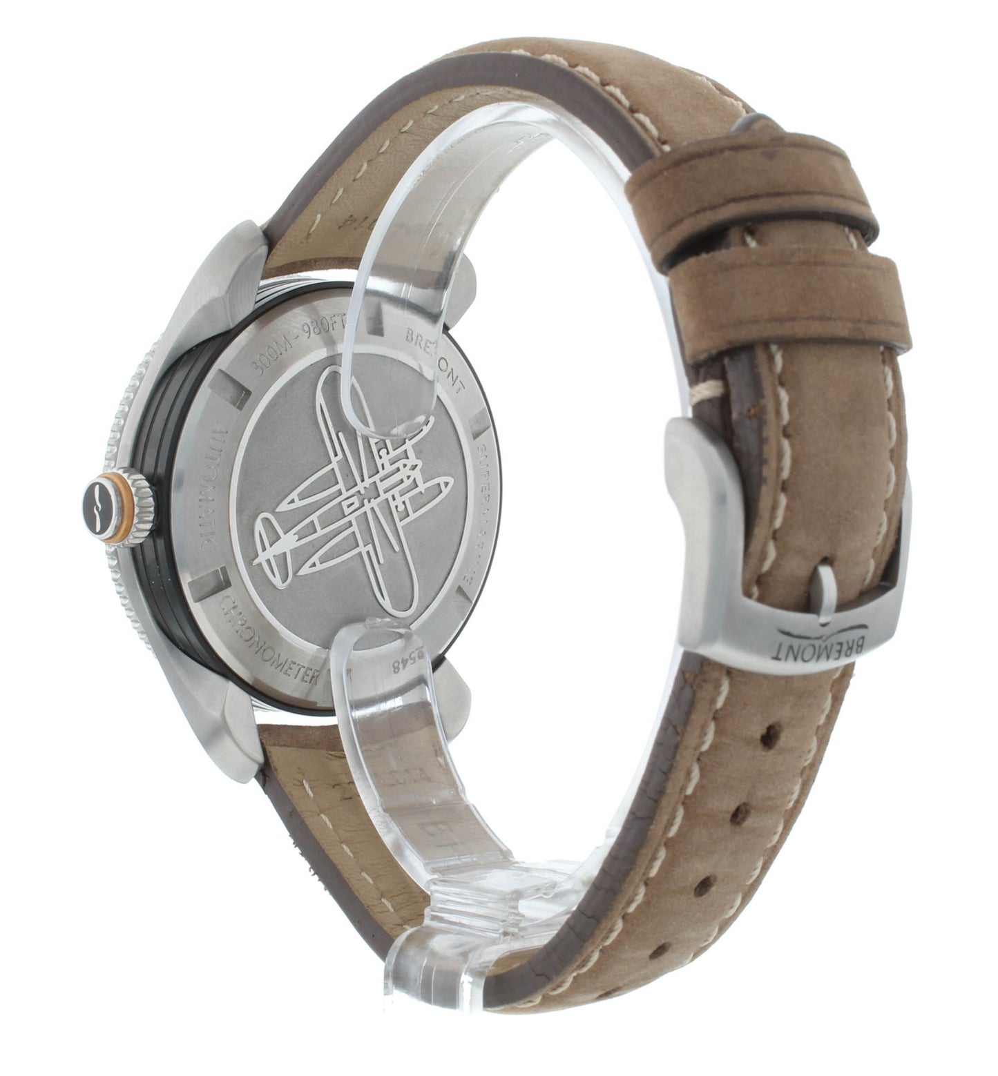 Bremont Supermarine S301 Black Dial 40mm Automatic Men’s Watch S301-BK-R-S