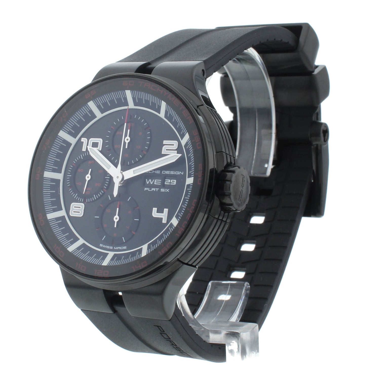 Porsche Design Flat Six Chronograph 44mm Automatic Men’s Watch P.636043441254