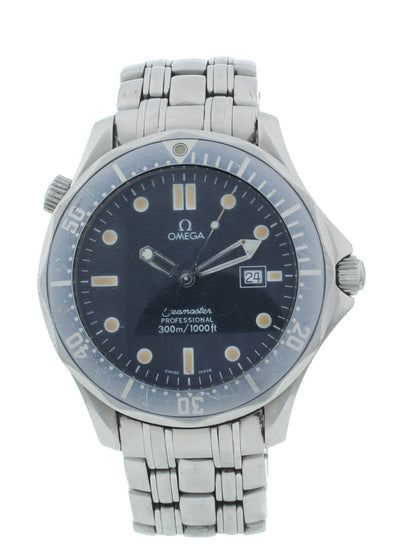 Omega Seamaster Professional 41mm Quartz Black Dial Men's Watch 2541.80.00