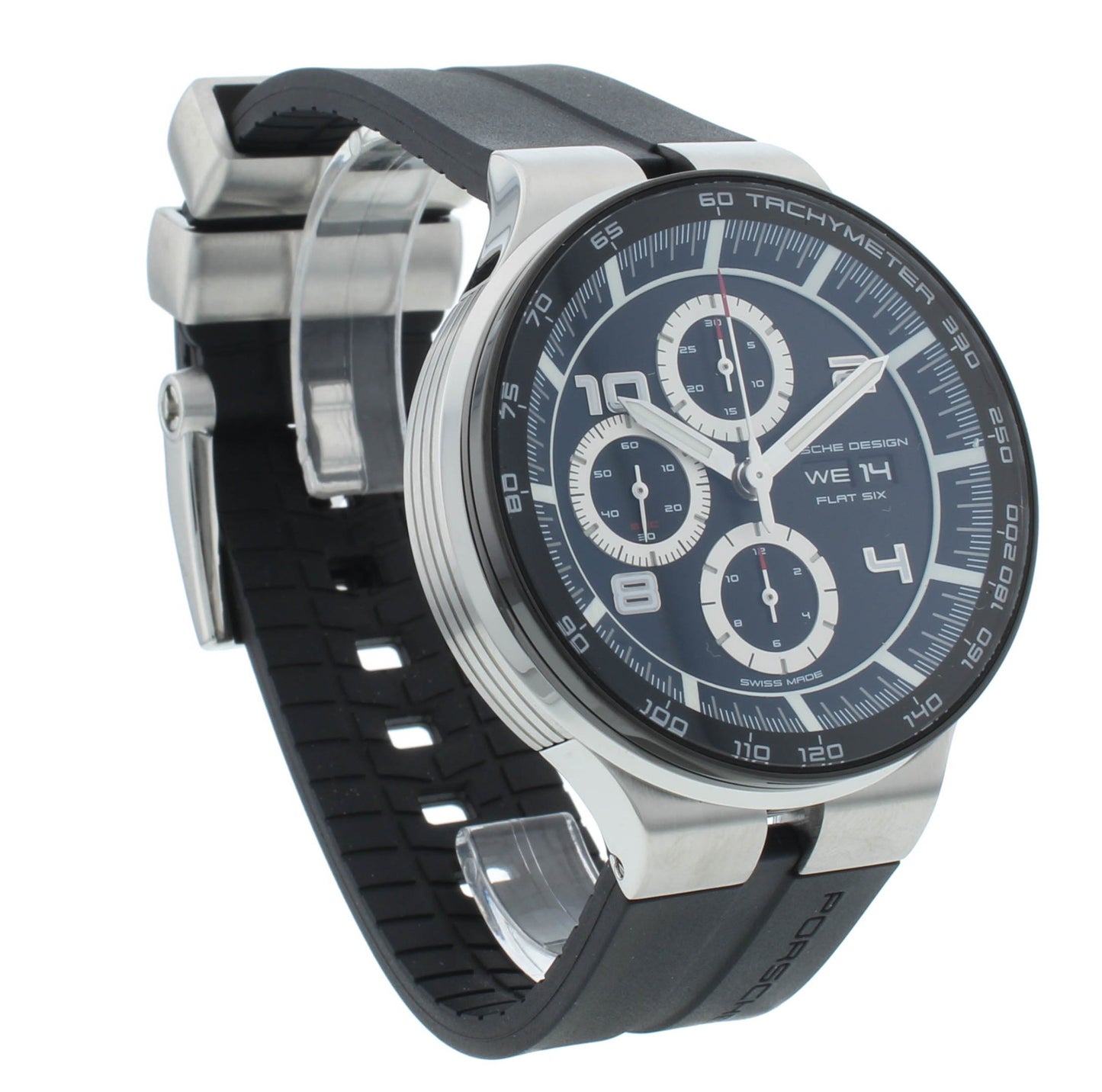 Porsche Design Flat Six Chronograph 44mm Automatic Men’s Watch P.636042441254