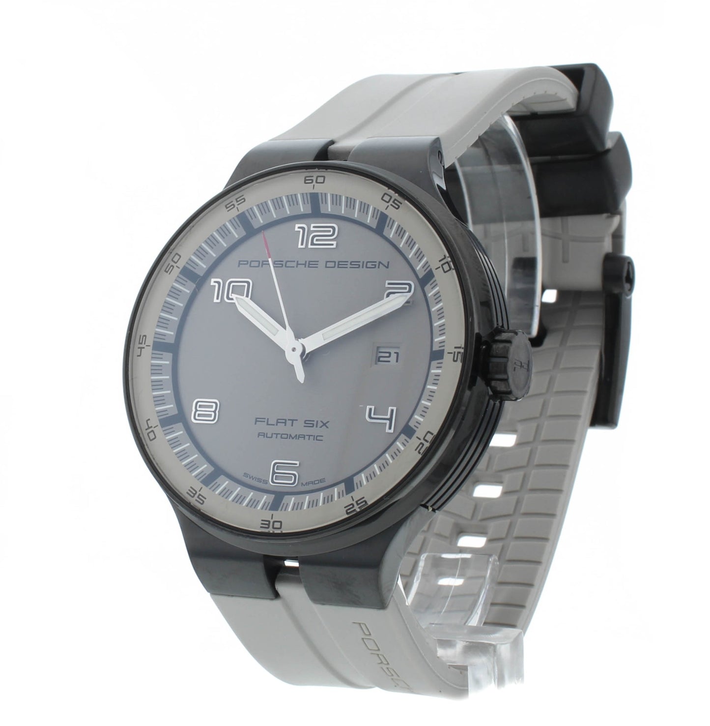 Porsche Design Flat Six Gray Dial 44mm Automatic Men’s Watch P.635043941255