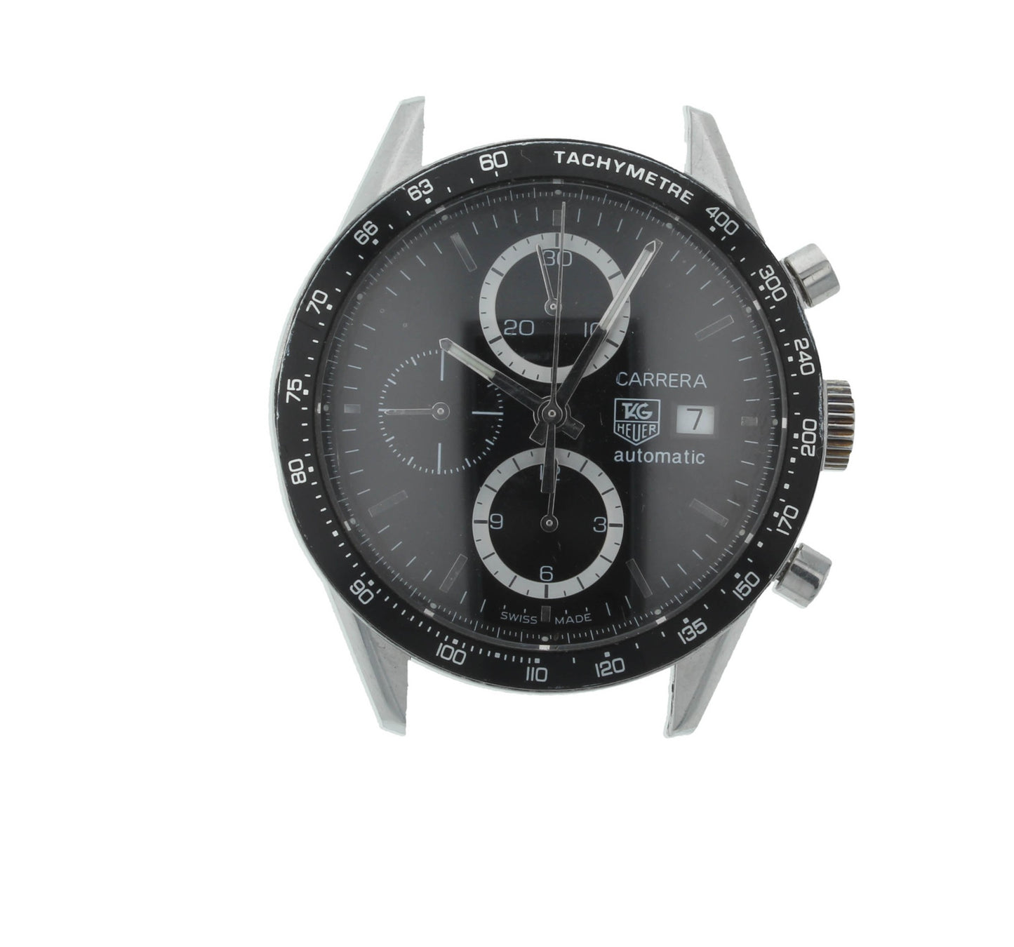 Tag Heuer Carrera 41mm Automatic Black Dial Chrono Men's Watch CV2010-0