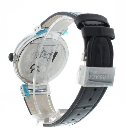 Pre-Owned Versace Leda Black Dial Quartz 38mm Quartz Men's Watch VNC01 0014