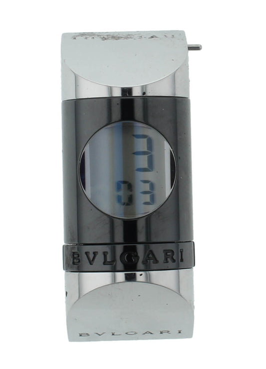 Bvlgari Ipno 20x49mm Quartz Digital Steel & Ceramic Ladies Watch Head Only IP20S