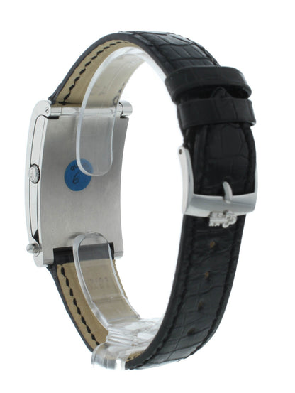 Corum Tabogan Tank Style Pink Dial Rectangle 24mm Quartz Ladies Watch 64.151.20