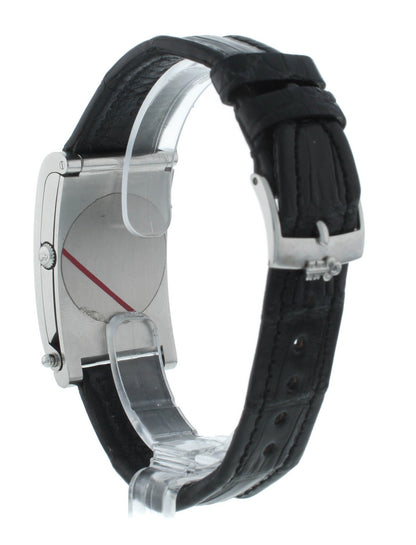 Corum Tabogan Tank Style Beige Dial Rectangle 24mm Quartz Ladies Watch 64.151.20