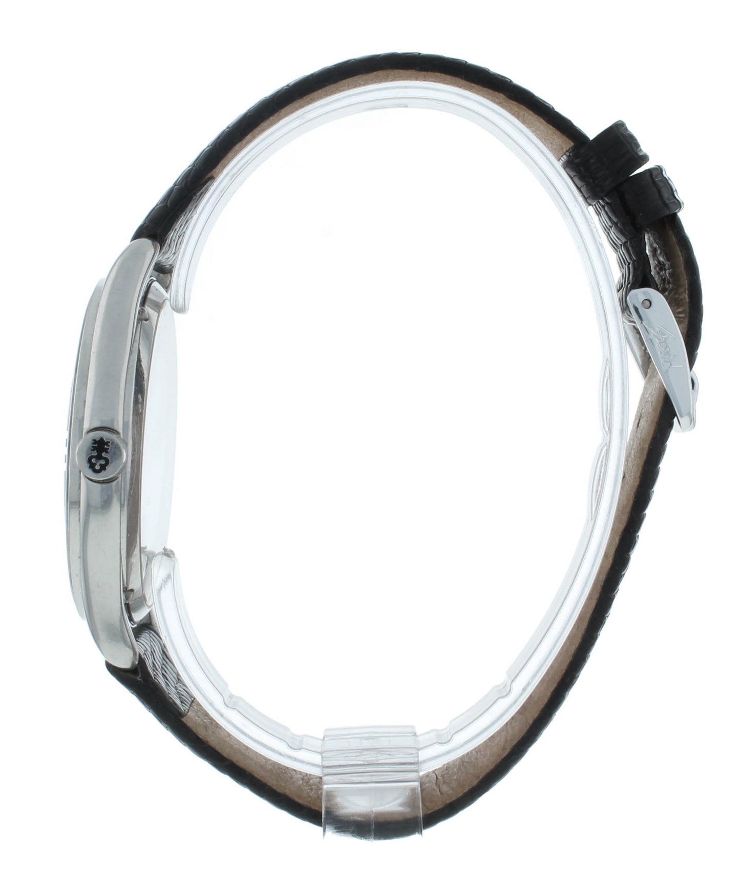 Corum Mystere 38mm Quartz Steel Transparent Dial Men's Watch 138.500.20