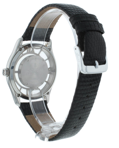 Corum Mystere 38mm Quartz Steel Transparent Dial Men's Watch 138.500.20