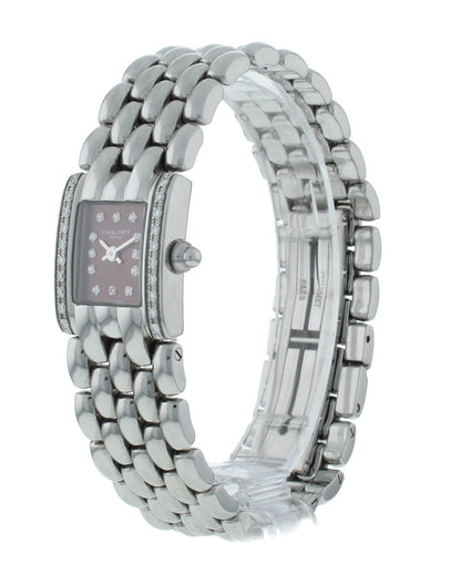 Chaumet Classique Mini Quartz 18mm Purple Diamond Dial & Bezel Ladies Watch