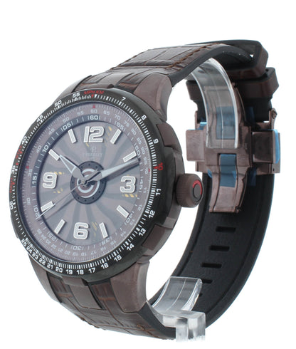 Pre-Owned Perrelet Turbine Pilot Brown Dial 48mm Automatic Men’s Watch A1094/2A