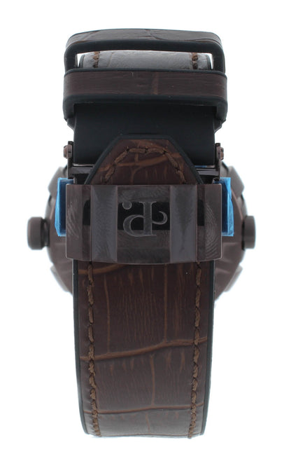 Pre-Owned Perrelet Turbine Pilot Brown Dial 48mm Automatic Men’s Watch A1094/2A