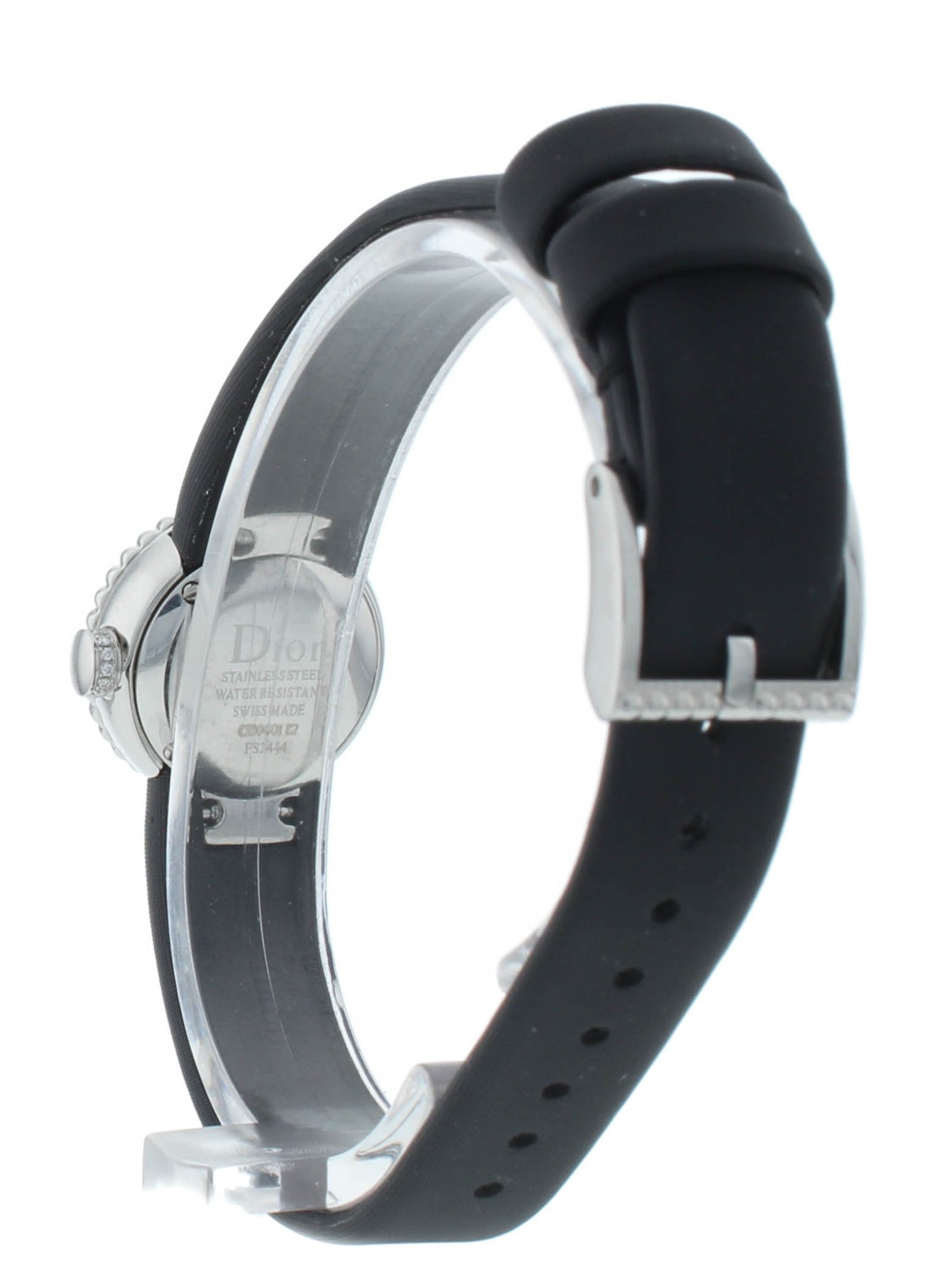Dior La D De 19mm Fluo Pink Lacquer Dial Quartz Ladies Watch CD040112A005