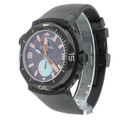 Clerc HydroScaph GMT Power Reserve Chronometer 48mm Auto Men's Watch GMT-2.3.3